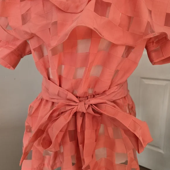 CQ By CQ | Medium | Unique Ruffle High Neck Blouse - Picture 2 of 15